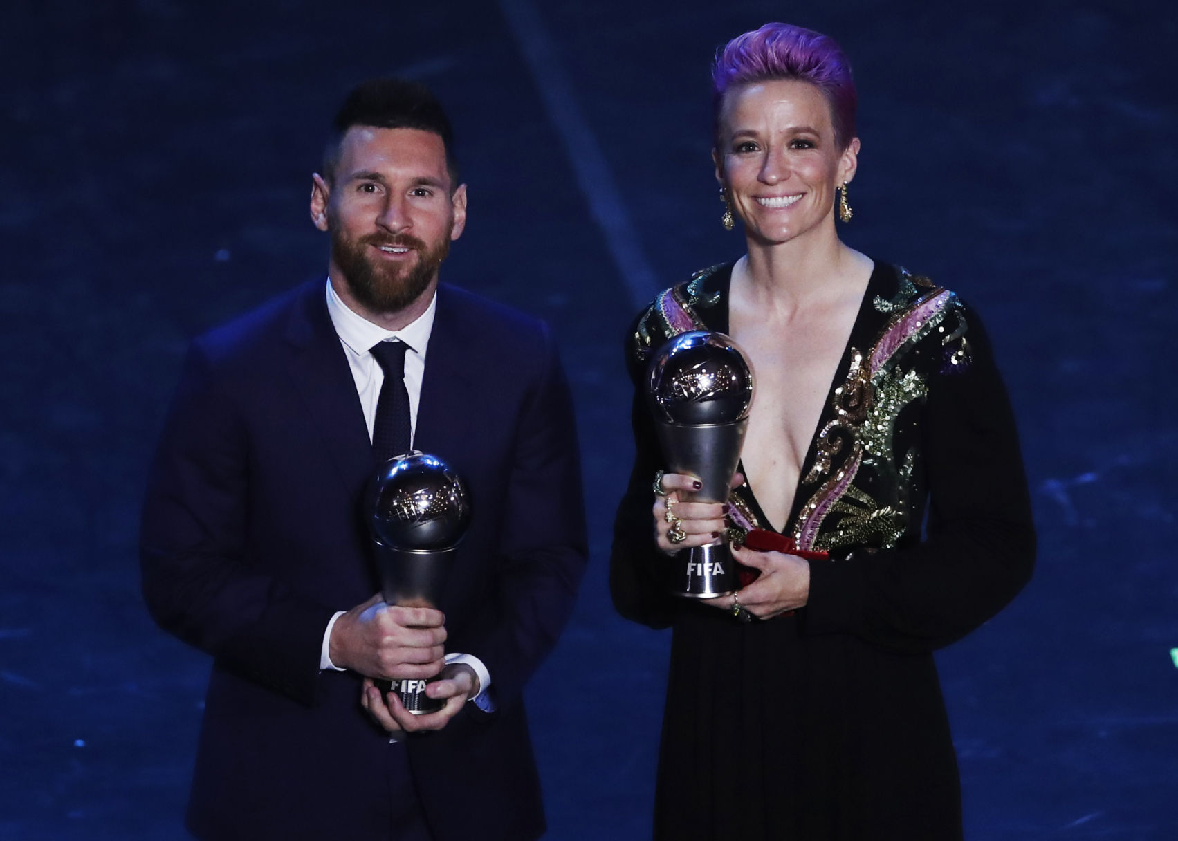 APTOPIX Italy Soccer FIFA Awards